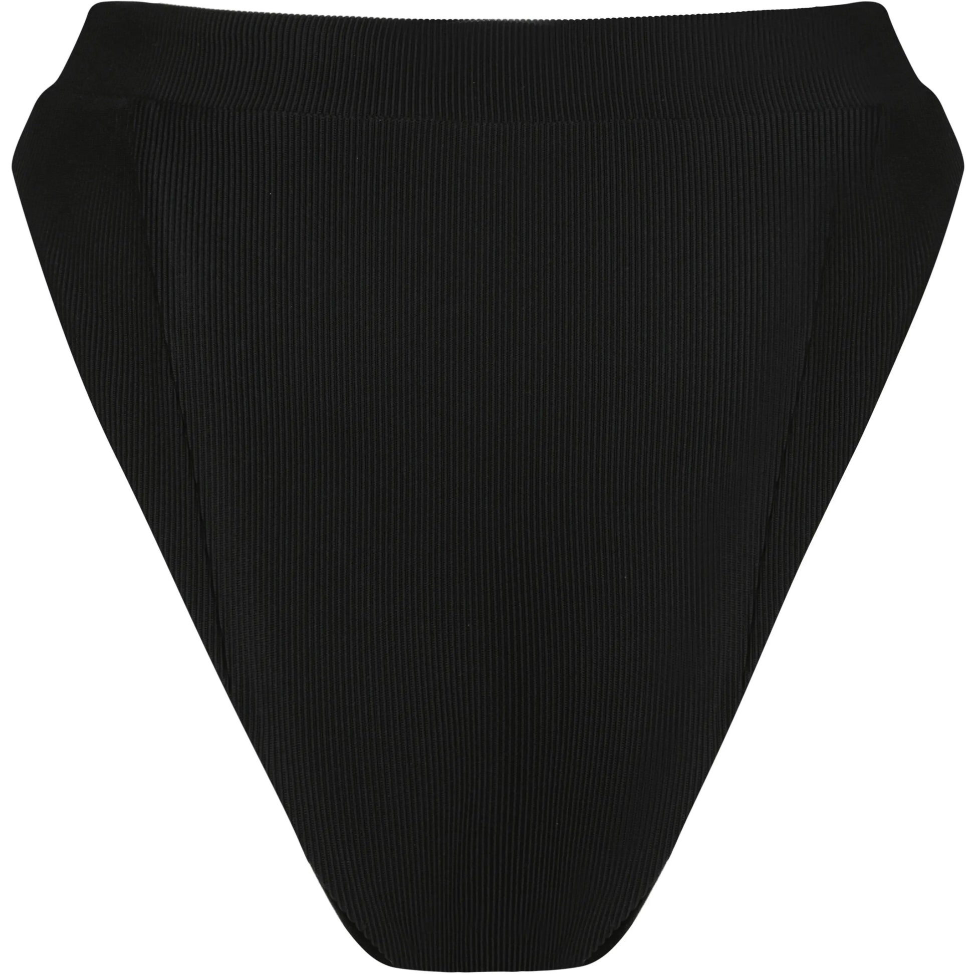 ANNIKA HIGH WAISTED BOTTOMS- BLACK - Tshala Swim.