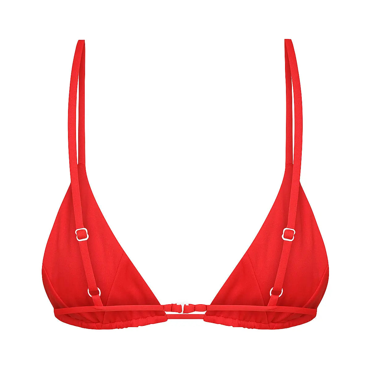 Savana triangle bikini Top - Red - Tshala Swim.