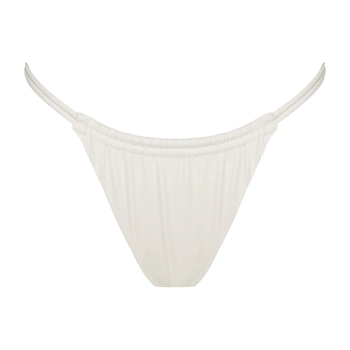 Savana Bottoms in cream - bikini bottoms - Tshala Swim.