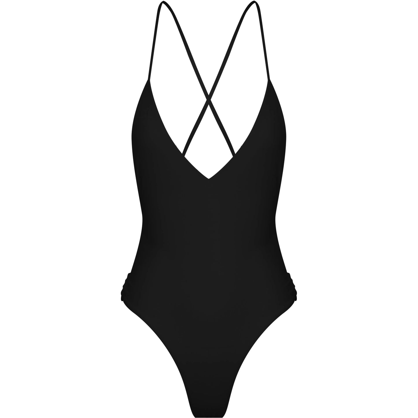 ADELINA ONEPIECE - BLACK - Tshala Swim.