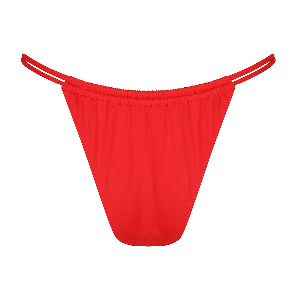 Savana bikini bottoms - in Red - Tshala Swim.