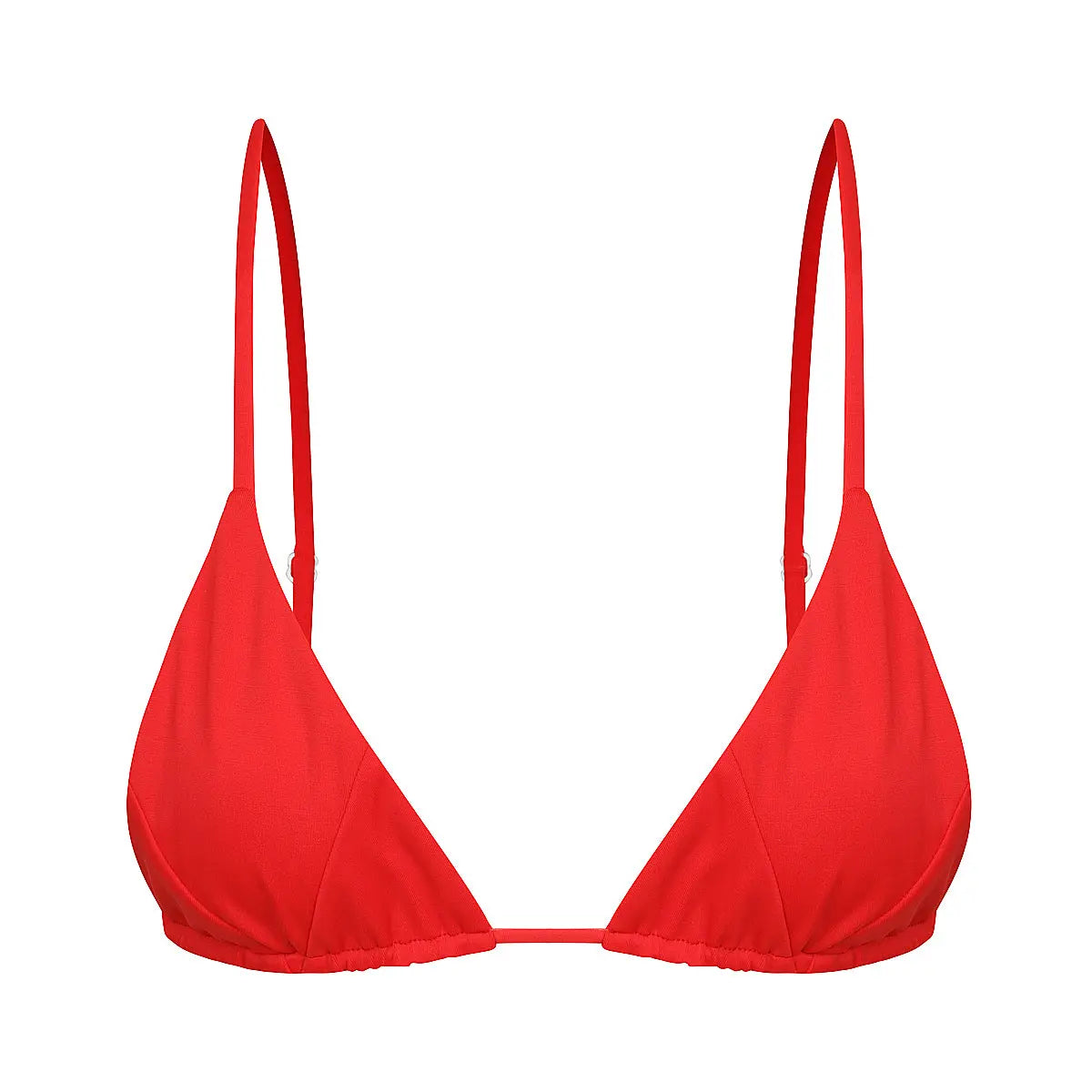 Savana triangle bikini Top - Red - Tshala Swim.