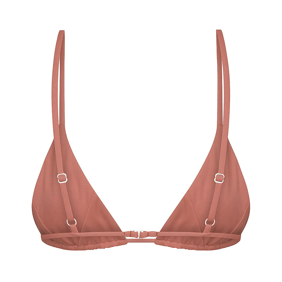 Savana triangle bikini top in melrose - Tshala Swim.