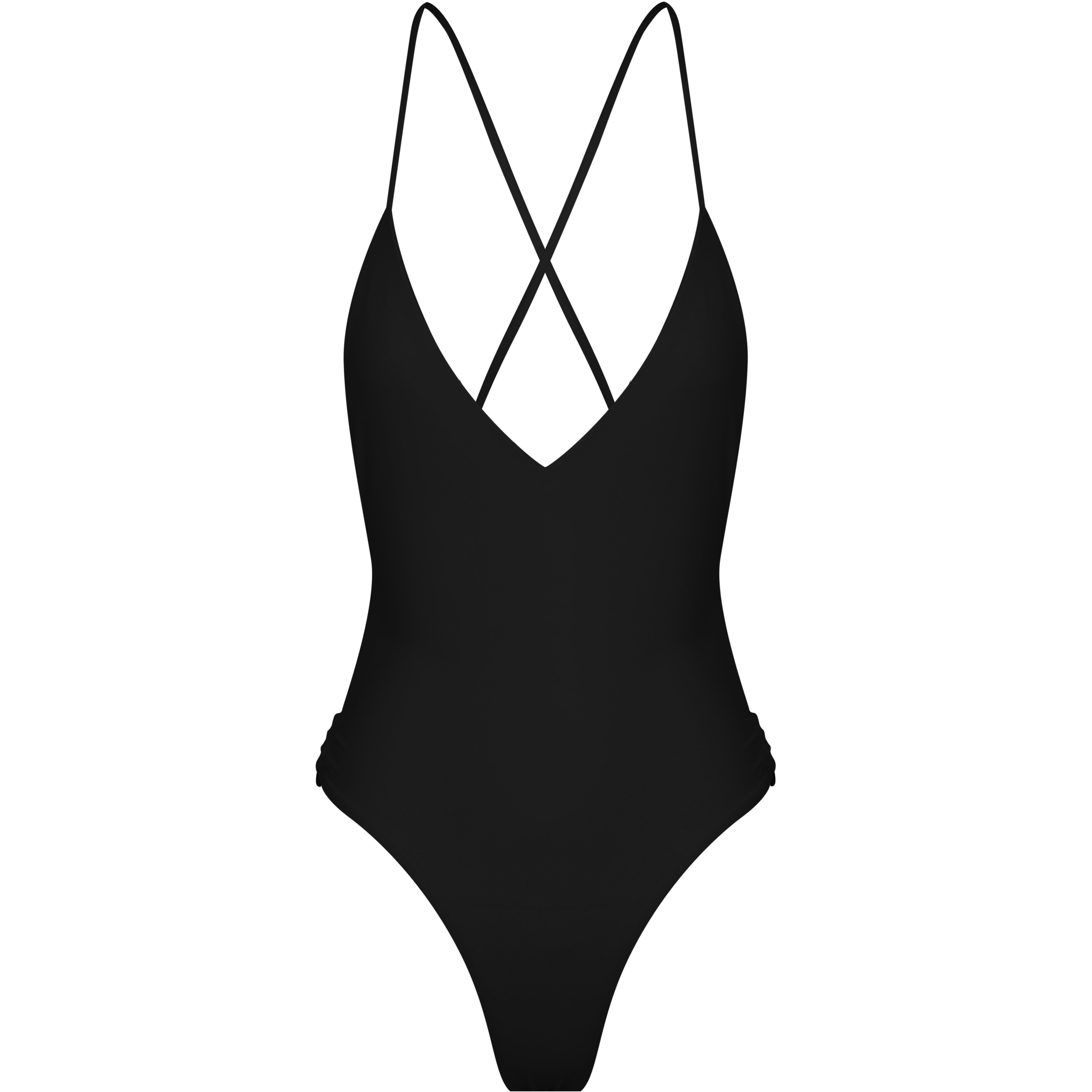 Black Adelina Onepiece | Trendy Women's Swimwear – Tshala Swim.