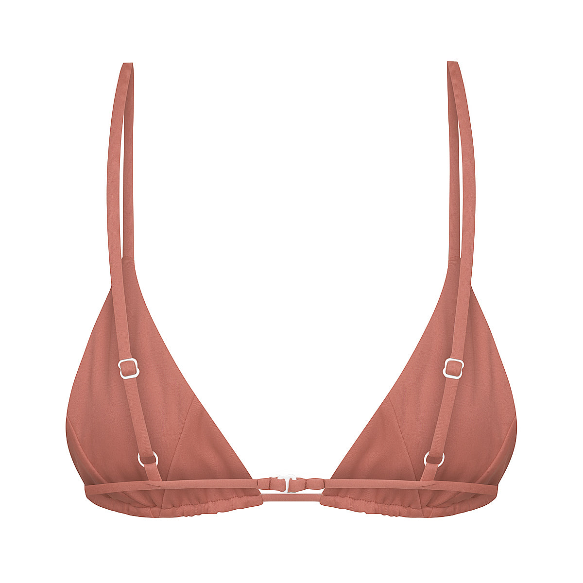 Savana triangle bikini top in melrose - Tshala Swim.