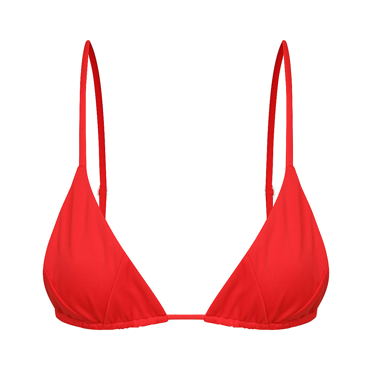 Savana triangle bikini Top - Red - Tshala Swim.