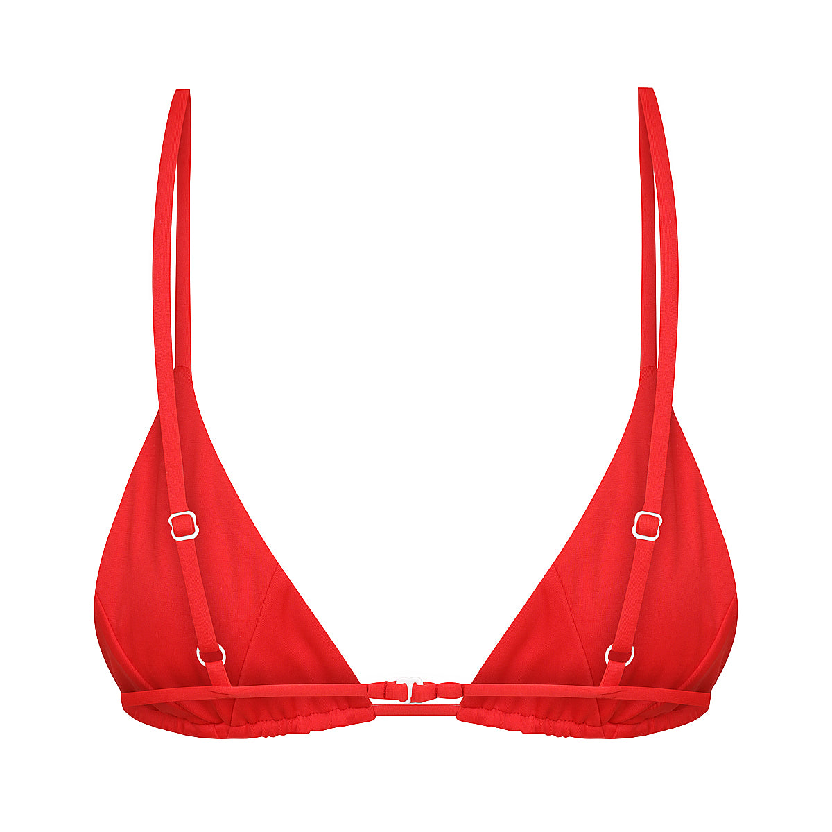 Savana triangle bikini Top - Red - Tshala Swim.