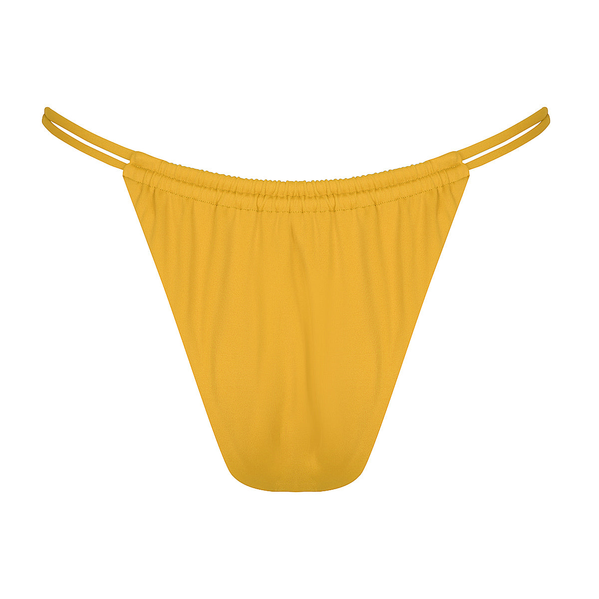 Savana bikini bottoms- Mustard - Tshala Swim.